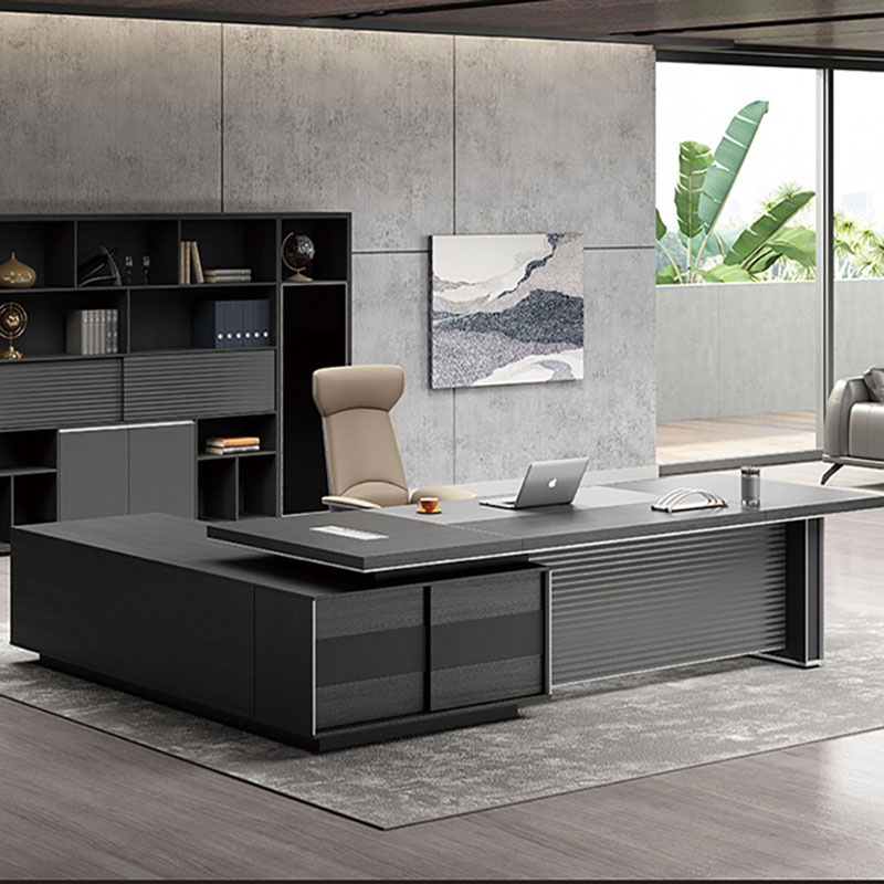 Model DBT004 Dio Light Luxusní Jednoduchý Moderní Kancelářský stůl pro jednoho manažera Výkonný počítačový stůl, vysoký-konec Office Executive Desk.